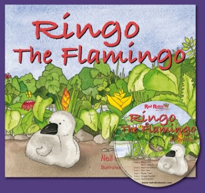 Ringo the Flamingo with CD