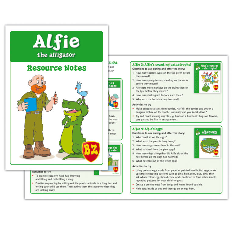 Alfie the alligator, Boo Zoo Story Pack - Red Robin Books
