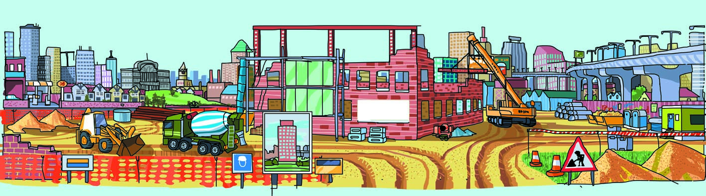 Tuff Tray Town Scenery Set - Image 4