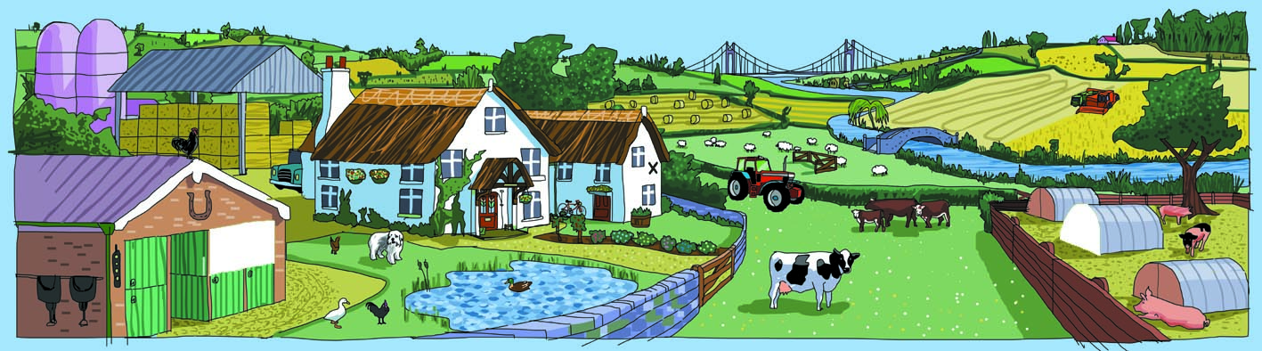 Tuff Tray Animal Scenery Set - Image 2