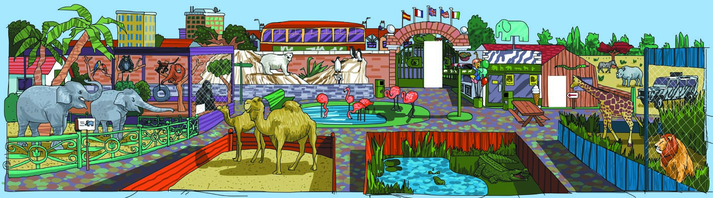 Tuff Tray Animal Scenery Set - Image 3